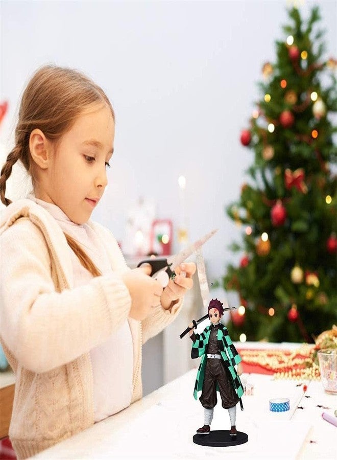 FowWelt Demon Slayer Tanjiro Action Figures Height-16CM Multicolour PVC Collectible for Anime Fans - Tanjiro 16Cm - Image 4